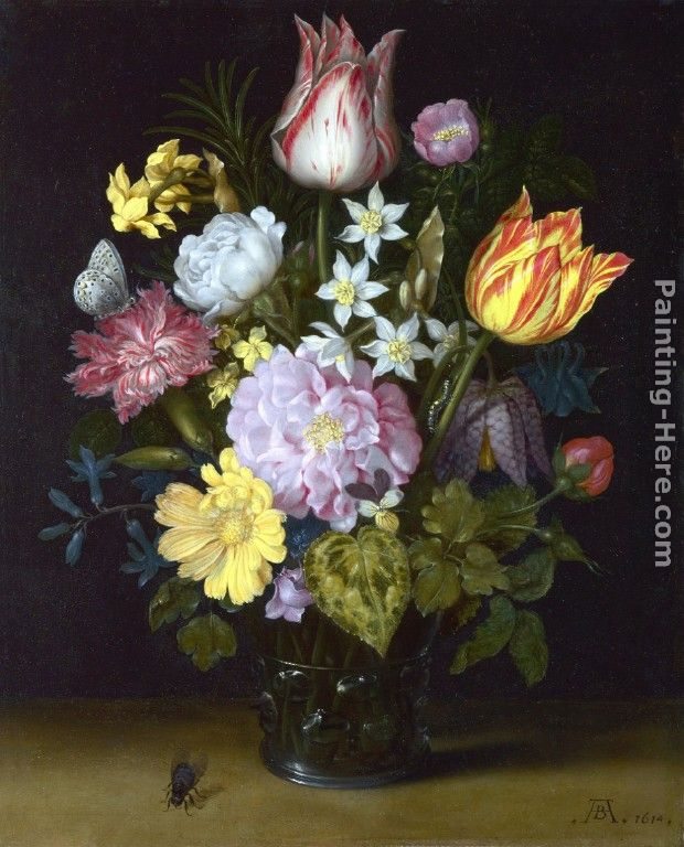 Ambrosius Bosschaert the Elder Flowers in a Vase